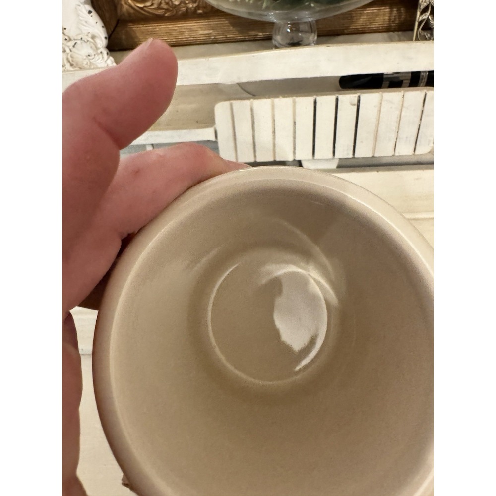 Longaberger Mug Vintage Cottage Basket New In Box Blue Stoneware Collectible - Picture 3 of 4
